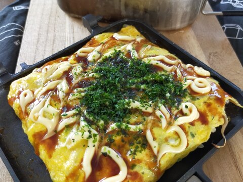 ホットサンドメーカーでとんぺい焼き